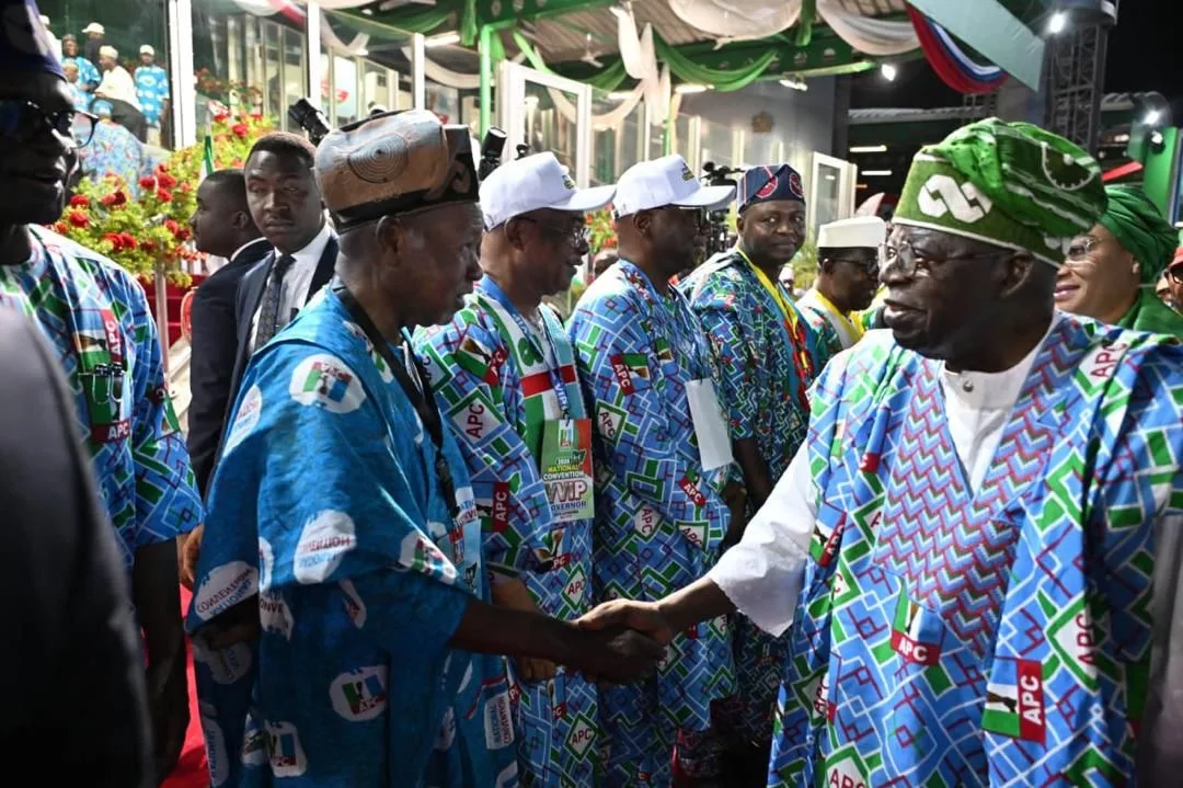 New APC NWC Emerges at Convention, Tinubu Presides Over Inauguration