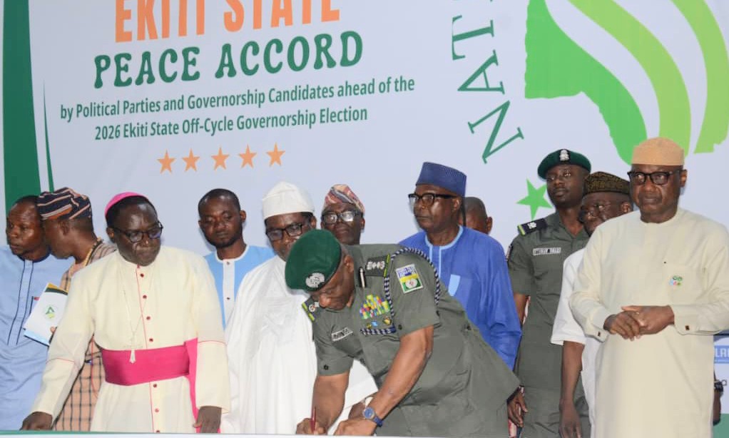 Ekiti Guber Poll: Parties Seal Peace Pact as INEC Cracks Down on Electoral Violence