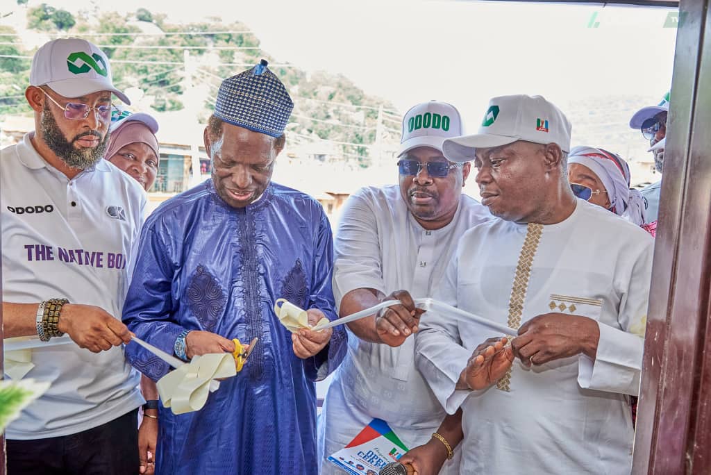 Ododo’s Aide, Ismaila Isah, Strengthens APC Grassroots Structure, Commissions Secretariat In Adavi