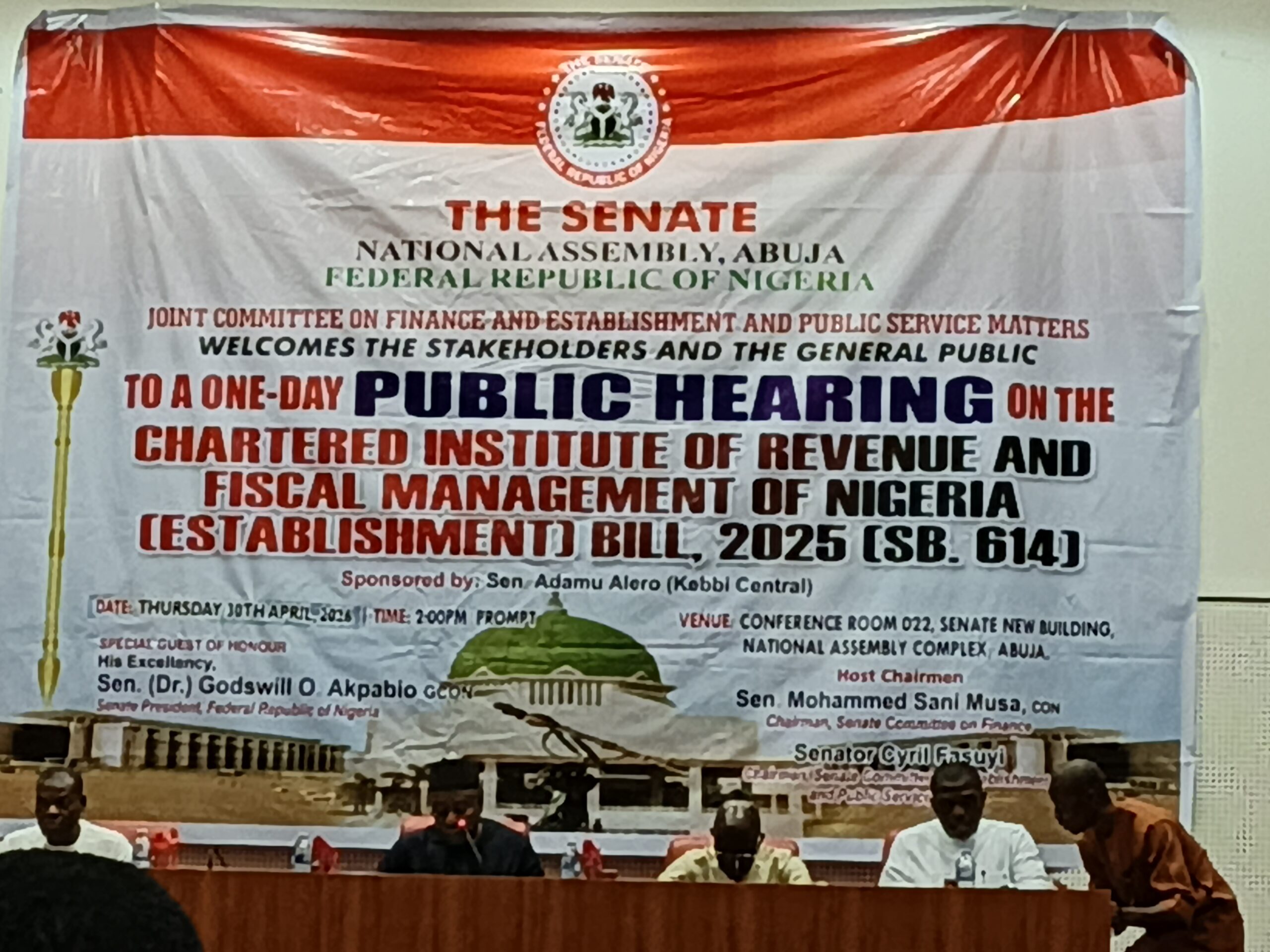 Sen. Isah-Echocho Backs Revenue Institute Bill Amid Stakeholders’ Concerns