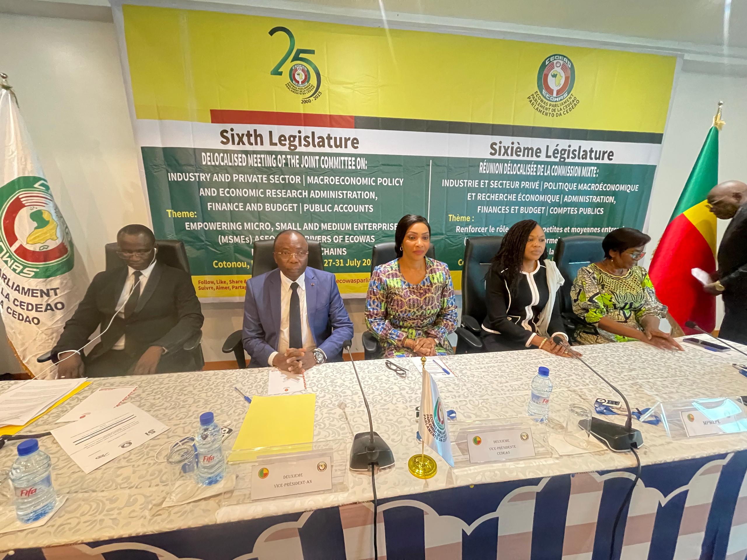 ECOWAS Parliament Targets Stronger Regional Economy Through MSME Integration