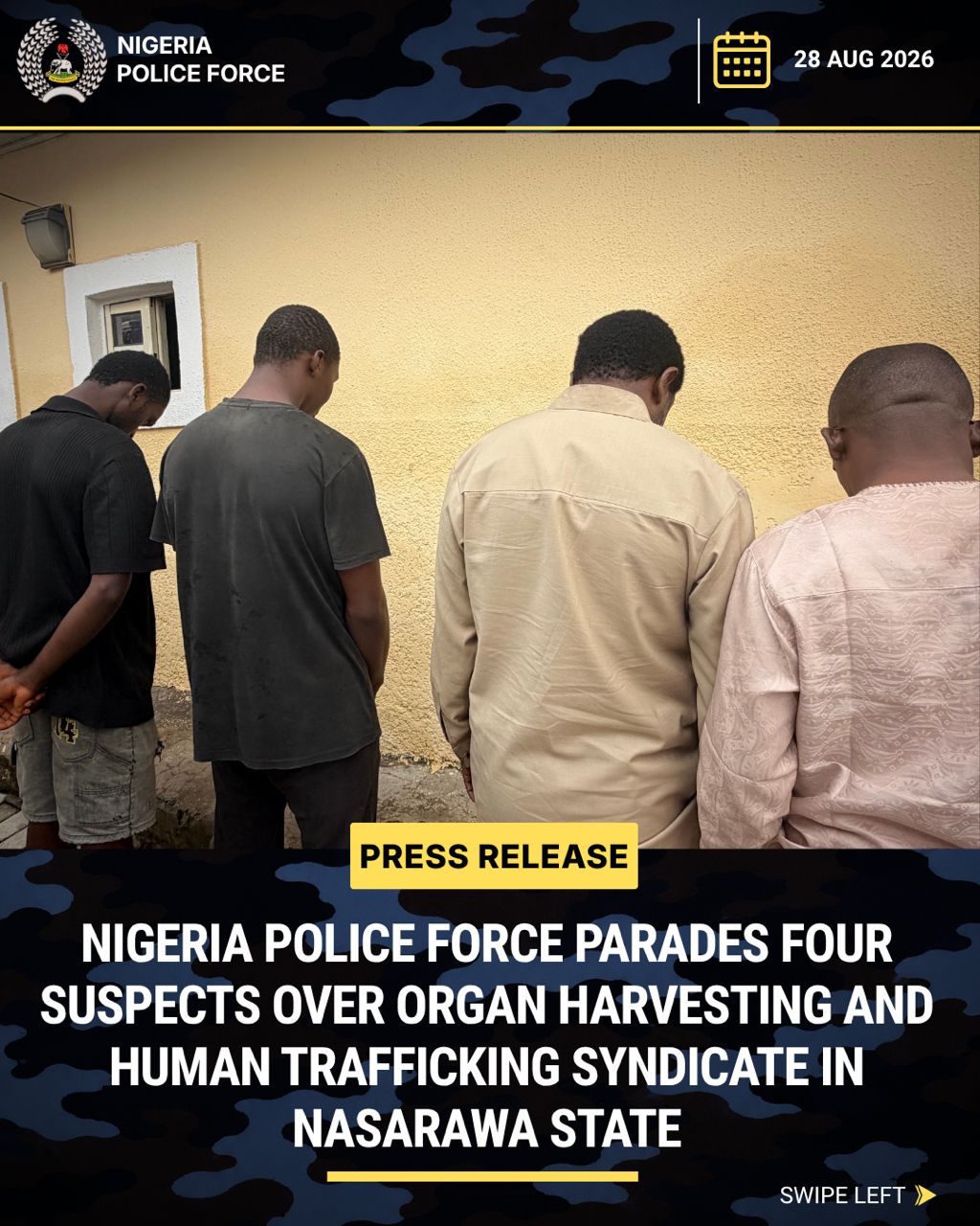 Police Uncover Fake-Identity Trail Behind Alleged Nasarawa Kidney-Harvesting Ring