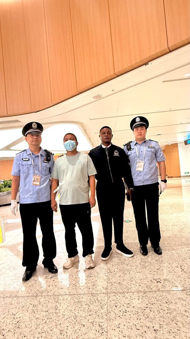 Five Years on the Run, Chinese Fugitive Traced to Ogun, Returned to Face Rosewood Smuggling Case